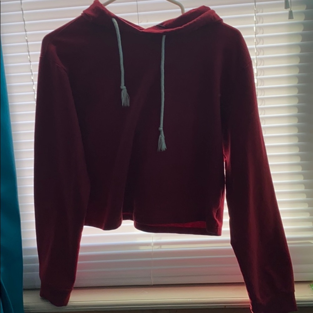 Reg cropped hoodie